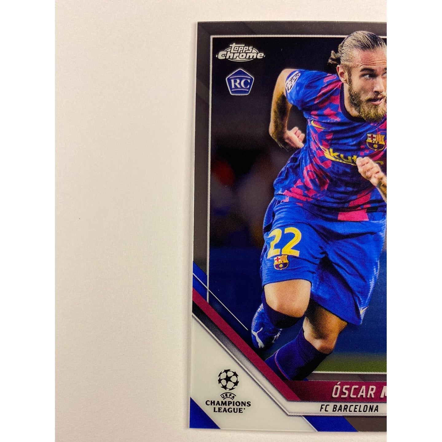 2022 Topps Chrome Oscar Mingueza RC | Local Legends Cards & Collectibles