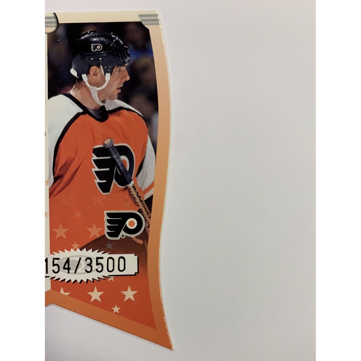  1997 Donruss Leaf John LeClair Banner Season Die Cut /3500  Local Legends Cards & Collectibles