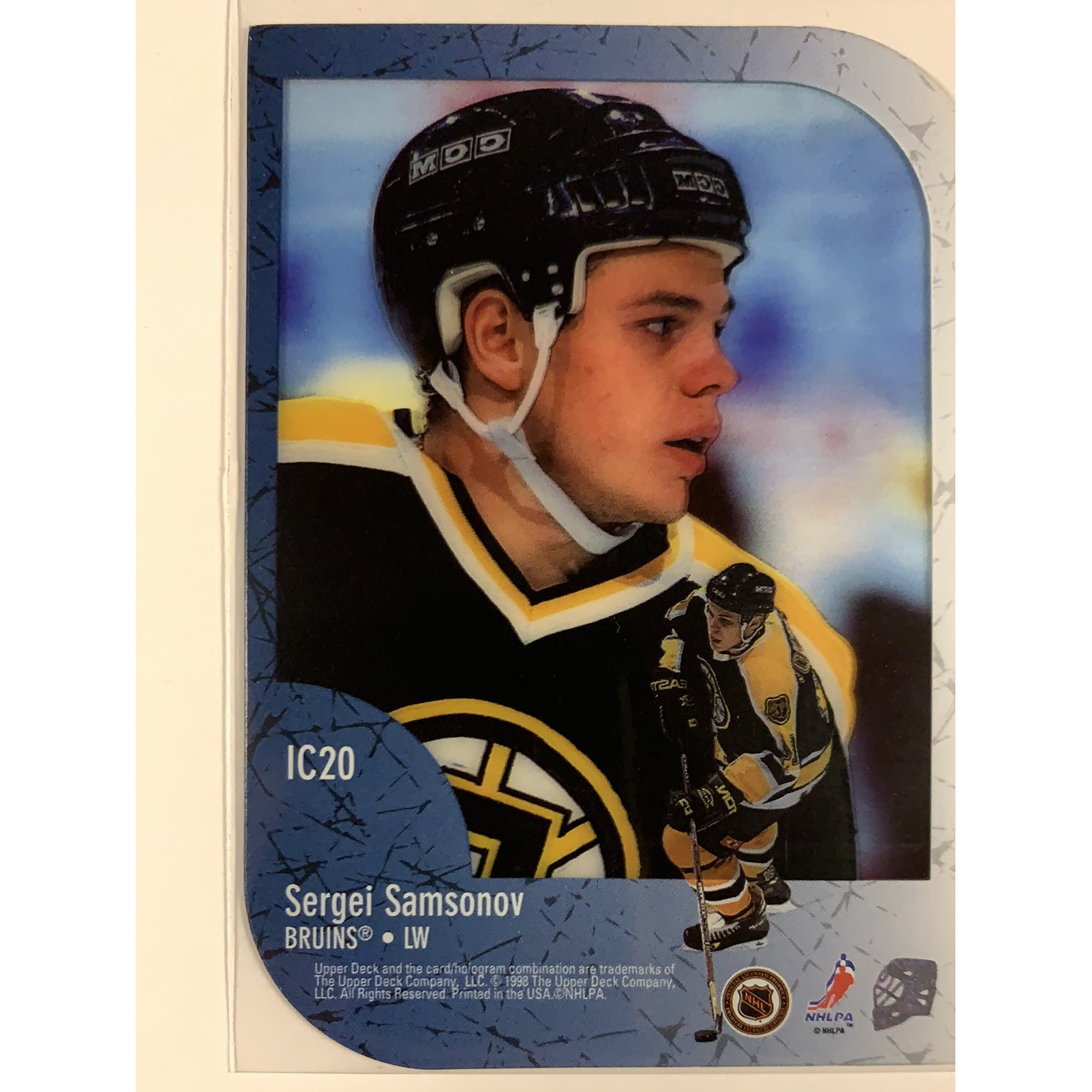  1998-99 Upper Deck Ice Sergei Samsonov Champions  Local Legends Cards & Collectibles