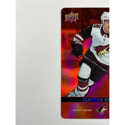 2019-20 Tim Hortons Clayton Keller Red Die Cut