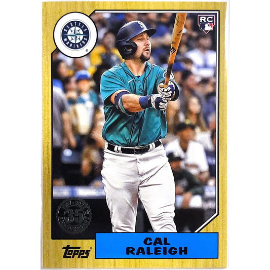 2022 Topps Cal Raleigh 35th Anniversary Tribute RC