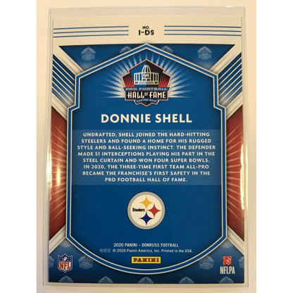  2020 Donruss Donnie Shell Inducted  Local Legends Cards & Collectibles