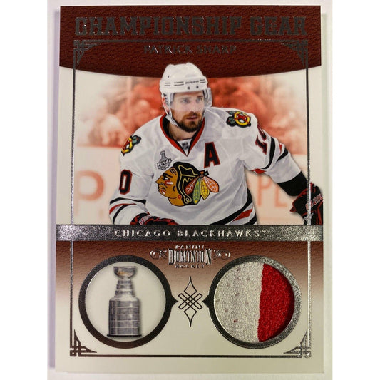  2011-12 Crown Royale Patrick Sharp Championship Gear /50  Local Legends Cards & Collectibles