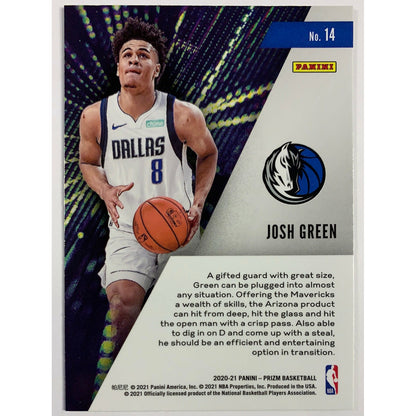 2020-21 Prizm Josh Green Instant Impact RC