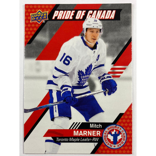 2021 Upper Deck Card Day Mitch Marner Pride Of Canada