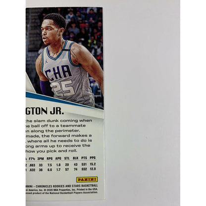 2019-20 Chronicles Rookies And Stars Pj Washington Jr RC