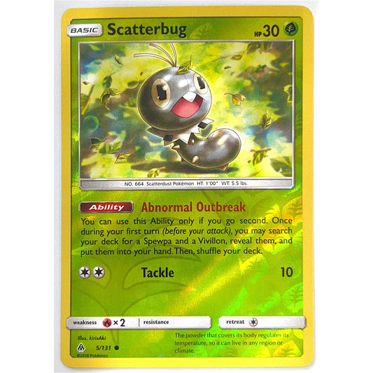 Scatterbug Common Reverse Holo 5/131