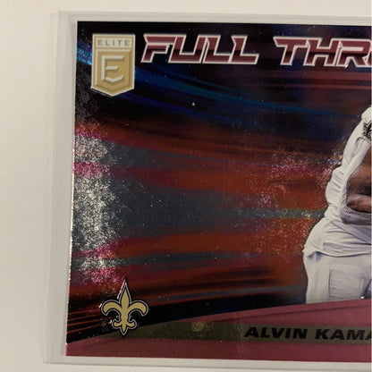  2020 Donruss Elite Alvin Kamara Full Throttle  Local Legends Cards & Collectibles