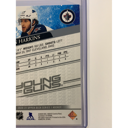  2020-21 Upper Deck Series 1 Jansen Harkins Young Guns  Local Legends Cards & Collectibles