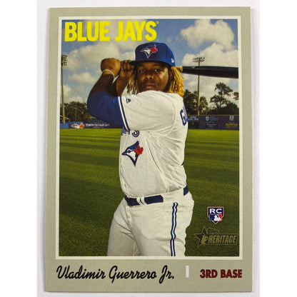 2019 Topps Heritage Vladimir Guerrero Jr RC