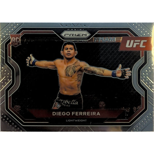  2021 Panini Prizm UFC Diego Ferreira RC  Local Legends Cards & Collectibles