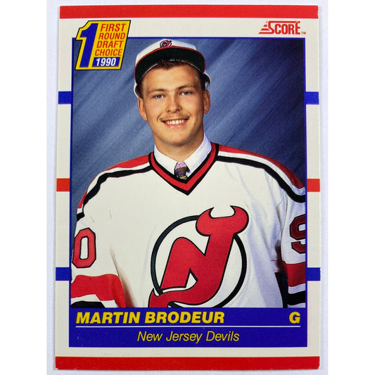 1990-91 Score Martin Brodeur RC