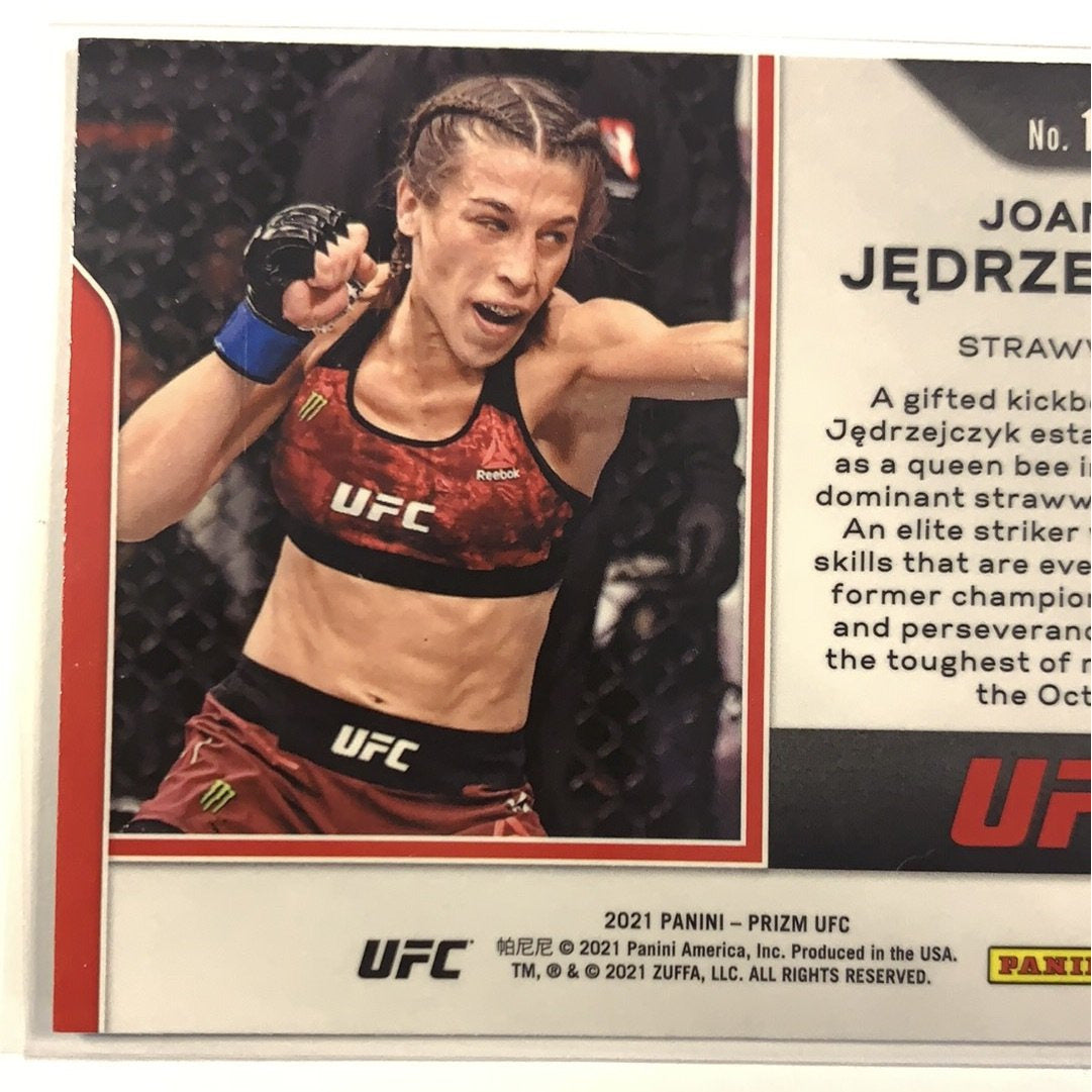  2021 Panini Prizm UFC Joanna Jedrzejczyk Green Prizm #180  Local Legends Cards & Collectibles
