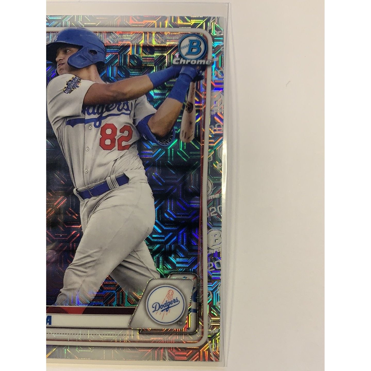  2020 Bowman Chrome Diego Cartaya Mojo Refractor  Local Legends Cards & Collectibles