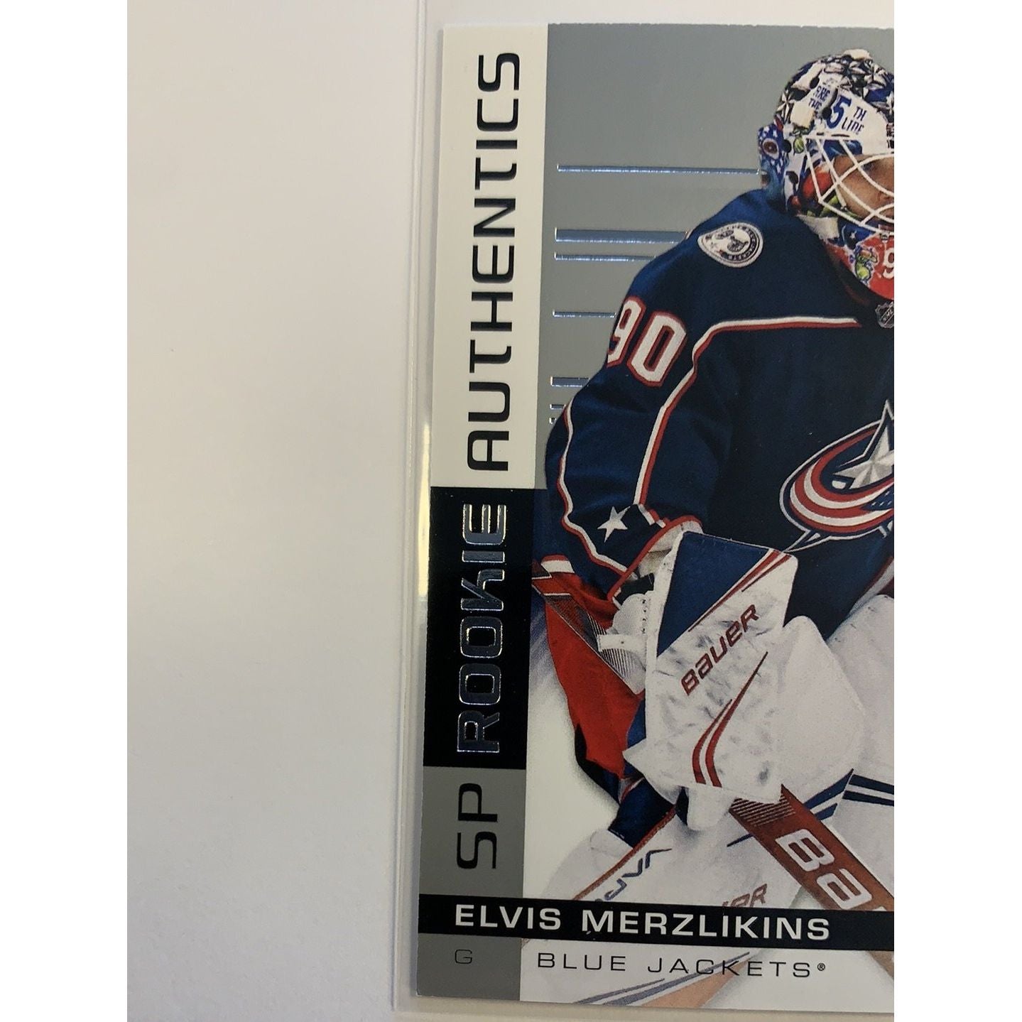  2019-20 SP Elvis Merzlikins Rookie Authentics /1199  Local Legends Cards & Collectibles