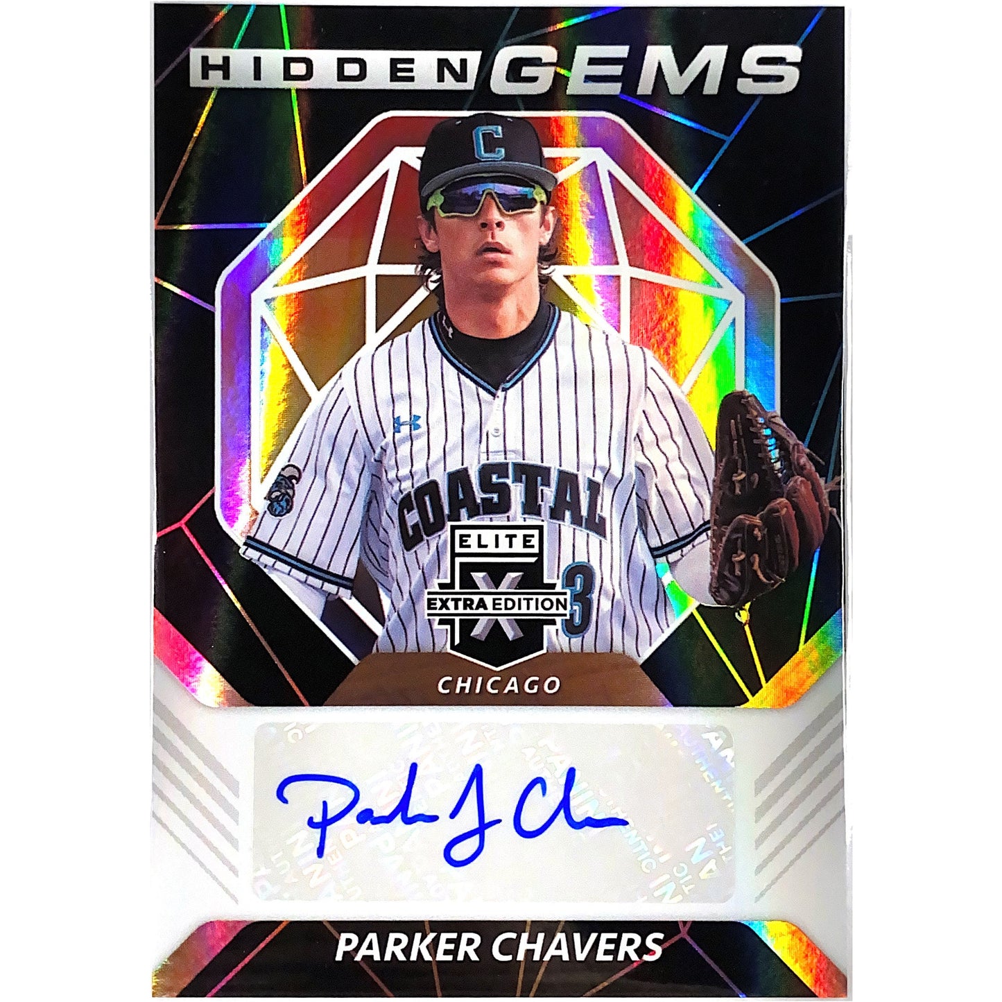 2021 Elite Extra Edition Parker Chavers Hidden Gems Auto