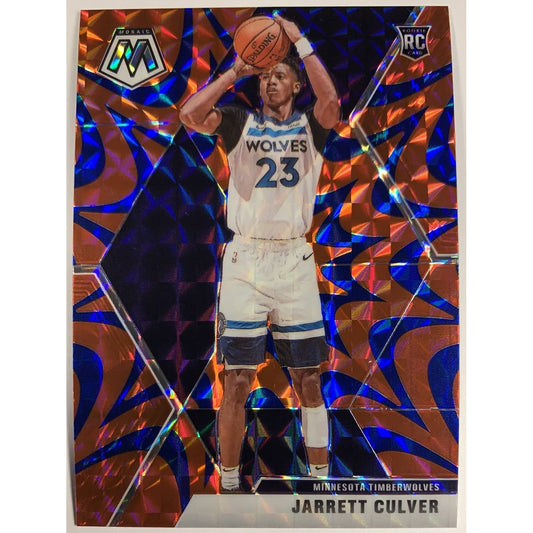  2019-20 Mosaic Jarrett Culver Blue Reactive Prizm  Local Legends Cards & Collectibles