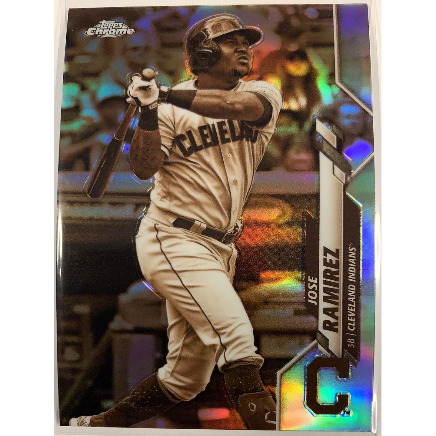  2020 Topps Chrome Jose Ramirez Sepia Refractor  Local Legends Cards & Collectibles