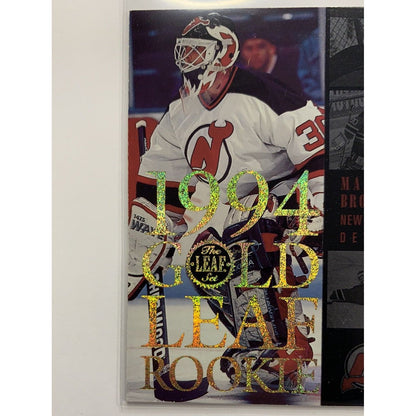  1994 Donruss The Leaf Set Martin Brodeur Rookie Card  Local Legends Cards & Collectibles