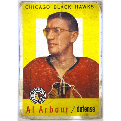 1959-60 Topps Al Arbour