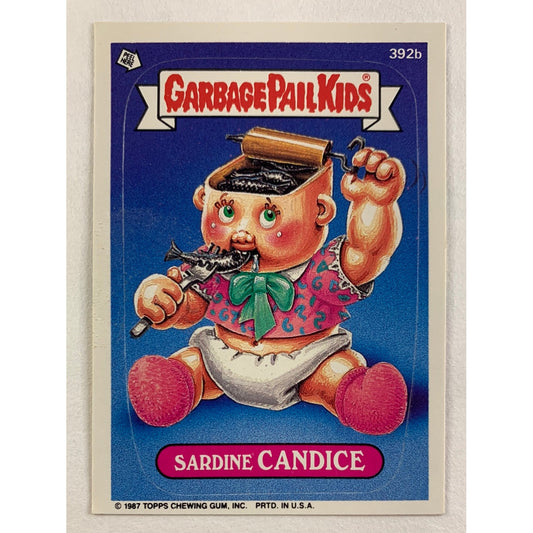 1987 Topps Garbage Pail Kids Sardine Candice Die Cut