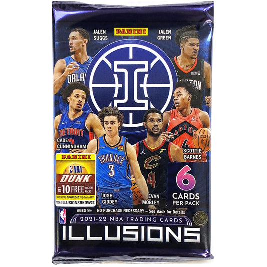 2021-22 Panini Illusions NBA Basketball Retail Pack
