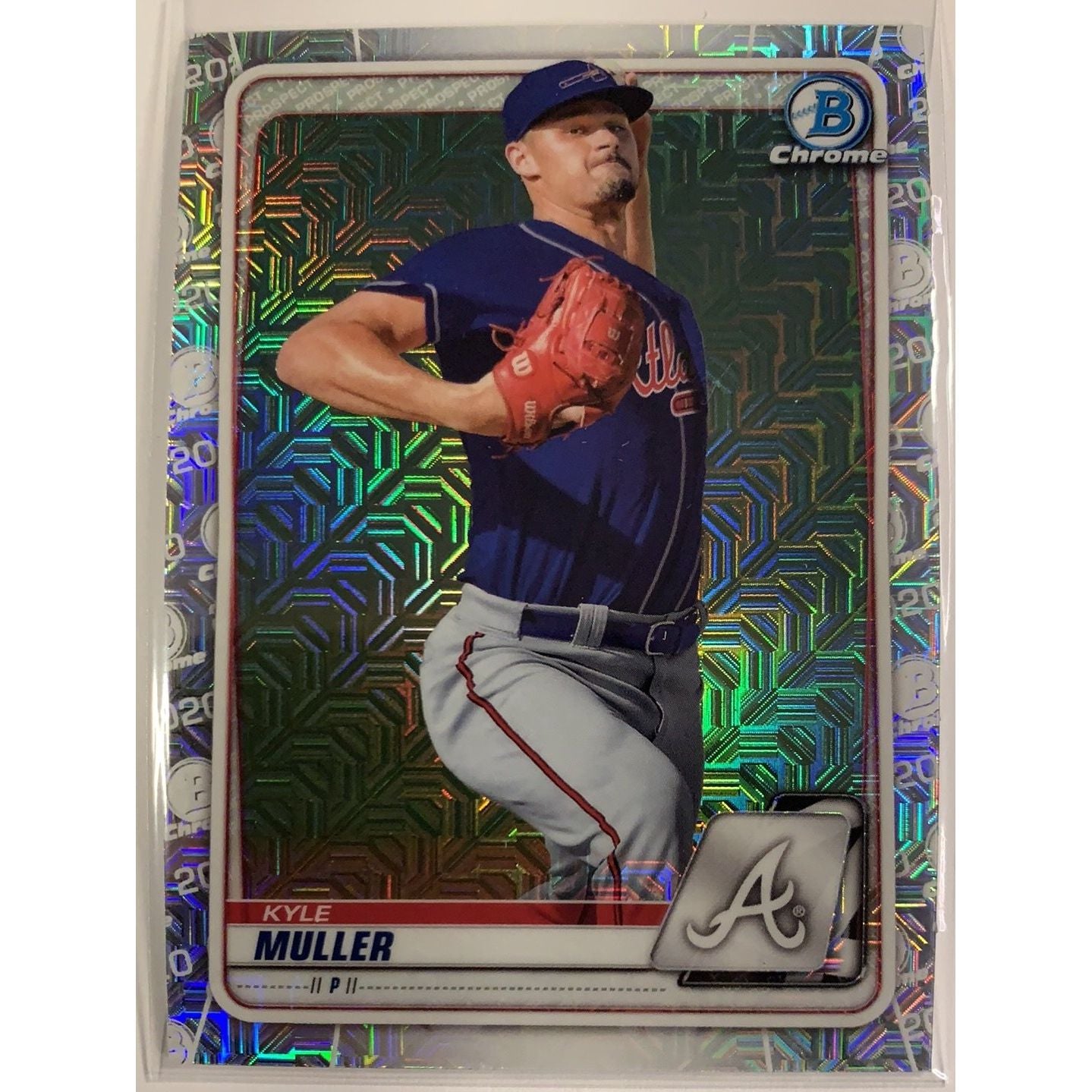  2020 Bowman Chrome Kyle Muller Prospect Mojo Refractor  Local Legends Cards & Collectibles