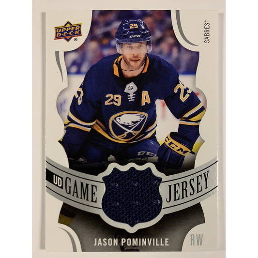  2018-19 Upper Deck Jason Pominvile Game Jersey  Local Legends Cards & Collectibles