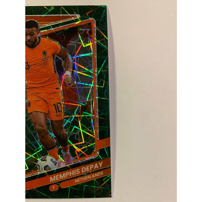 2021-22 Donruss Optic Memphis Depay Green Velocity Prizm