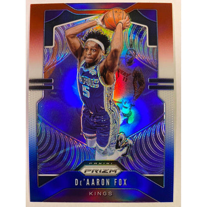  2019-20 Panini Prizm De’Aaron Fox Red White Blue Prizm  Local Legends Cards & Collectibles