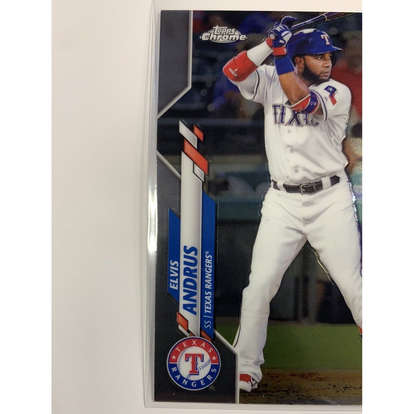  2020 Topps Chrome Elvis Andrus Base #158  Local Legends Cards & Collectibles