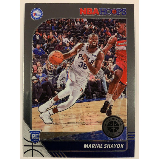  2019-20 Hoops Premium Stock Marial Shayok RC  Local Legends Cards & Collectibles