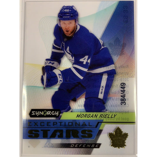  2020-21 Synergy Morgan Rielly Exceptional Stars /449  Local Legends Cards & Collectibles