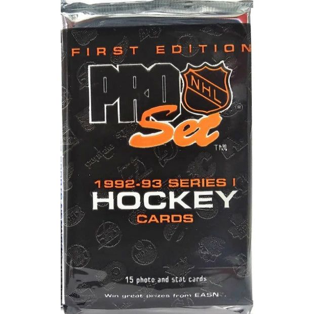 1992-93 Pro Set NHL Hockey Series 1 Pack