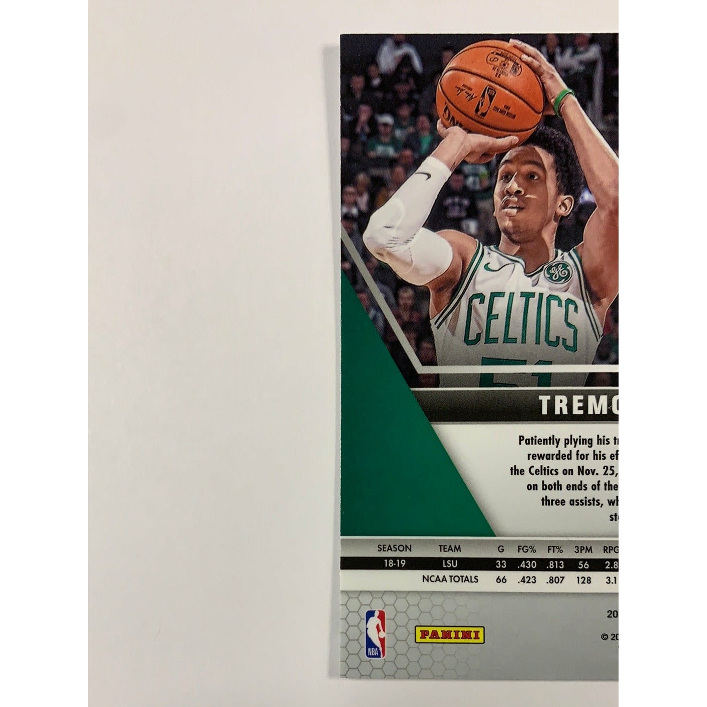 2019-20 Mosaic Tremont Waters Rookie Card