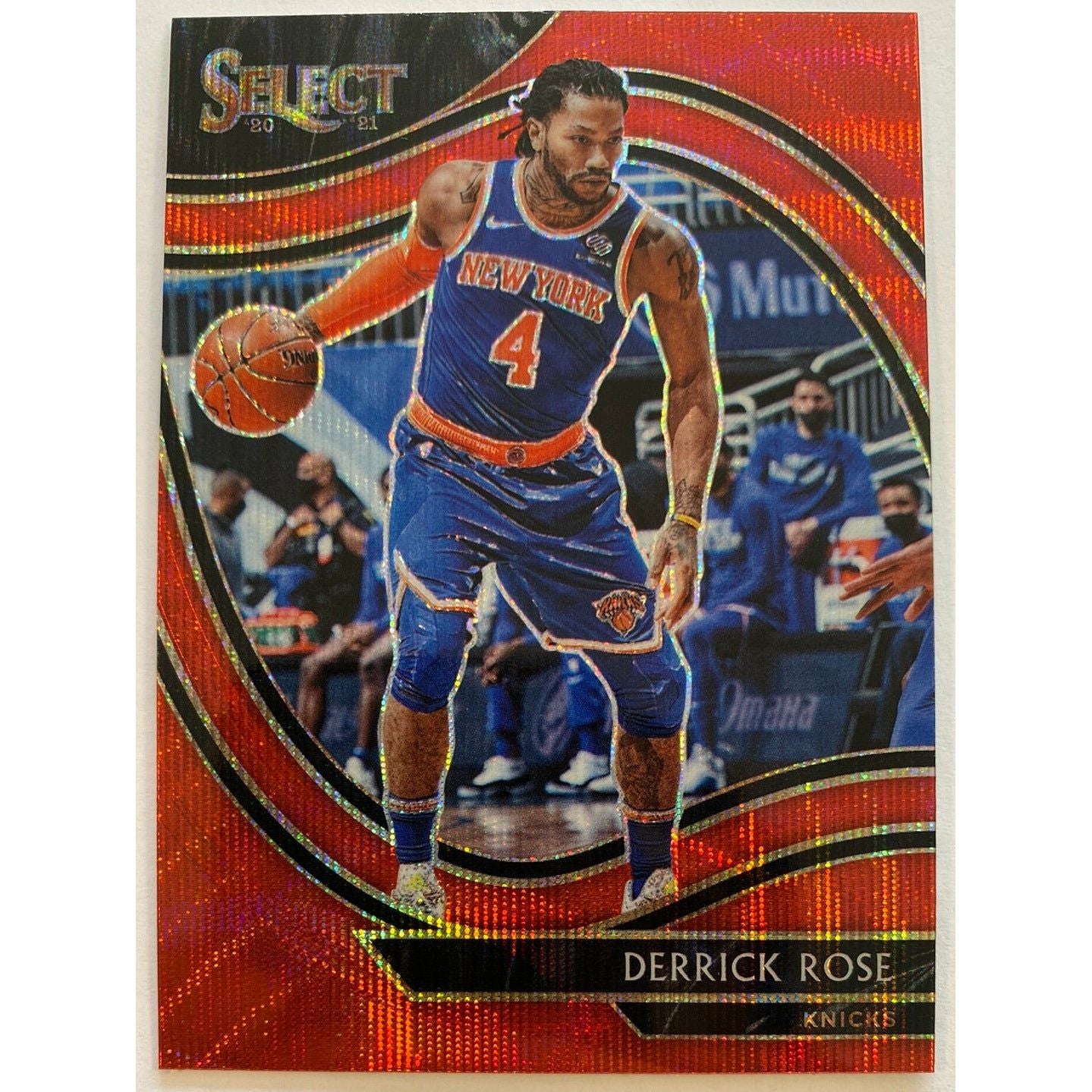  2020-21 Select Derrick Rose Courtside Red Wave Prizm  Local Legends Cards & Collectibles