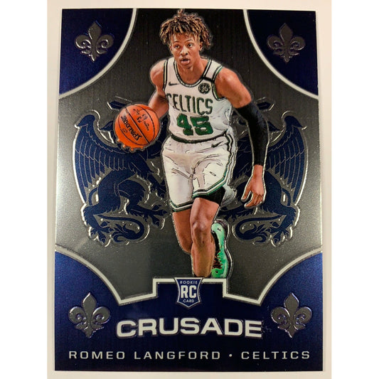 2019-20 Chronicles Crusade Romeo Langford Rookie Card