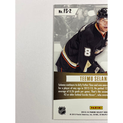 2013-14 Select Teemu Selanne Fire On Ice