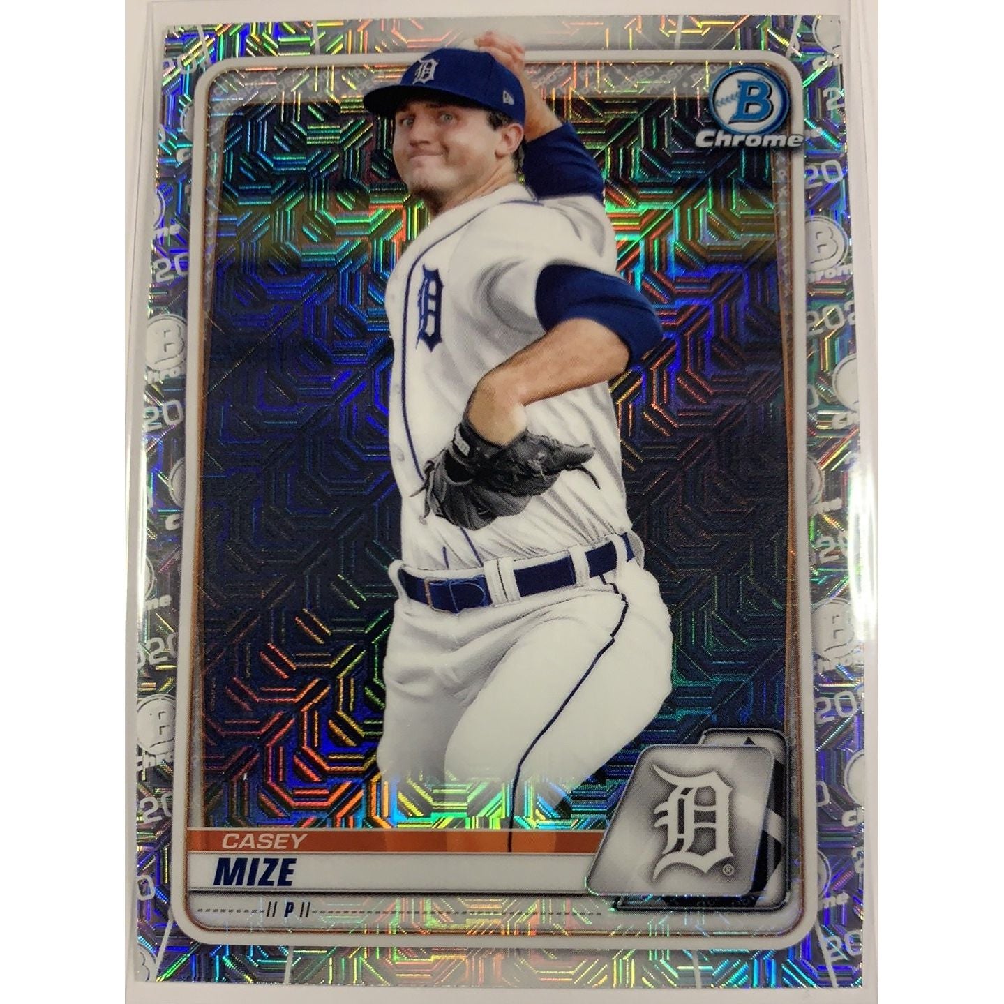  2020 Bowman Chrome Casey Mize Mojo Refractor  Local Legends Cards & Collectibles