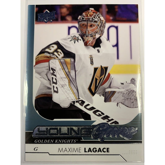  2017-18 Upper Deck Series 2 Máxime Lagace Young Guns  Local Legends Cards & Collectibles