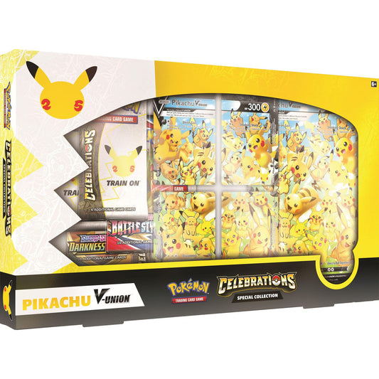 Pokémon Celebrations Pikachu V-Union Special Collection Box