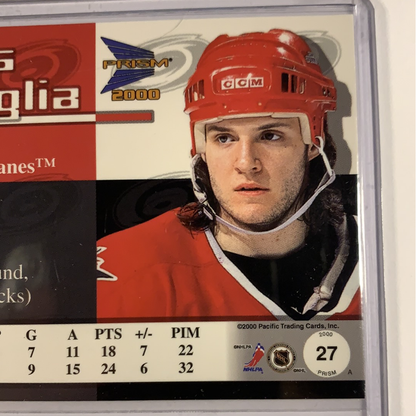  2000-01 Pacific Prism Bates Battaglia Mirror Gold /480  Local Legends Cards & Collectibles