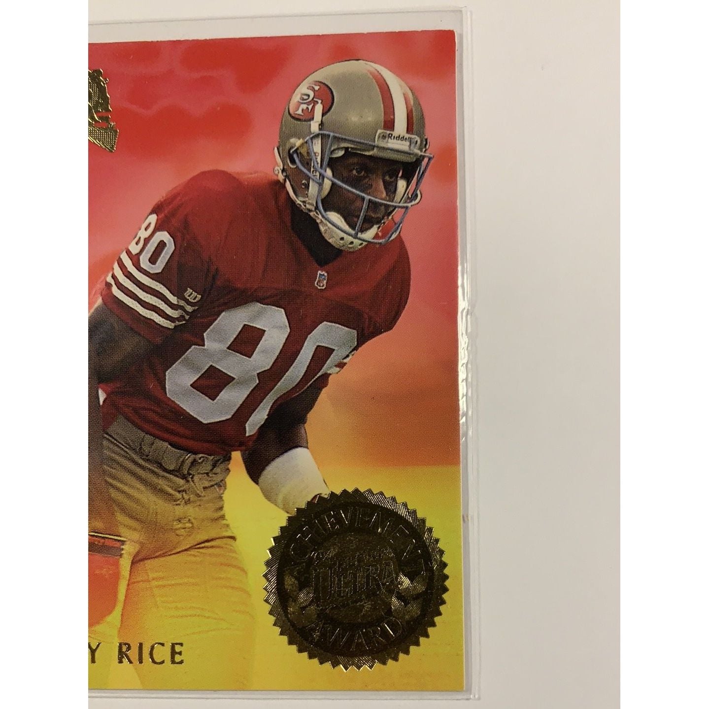  1994 Fleer Ultra Jerry Rice Achievement Award  Local Legends Cards & Collectibles