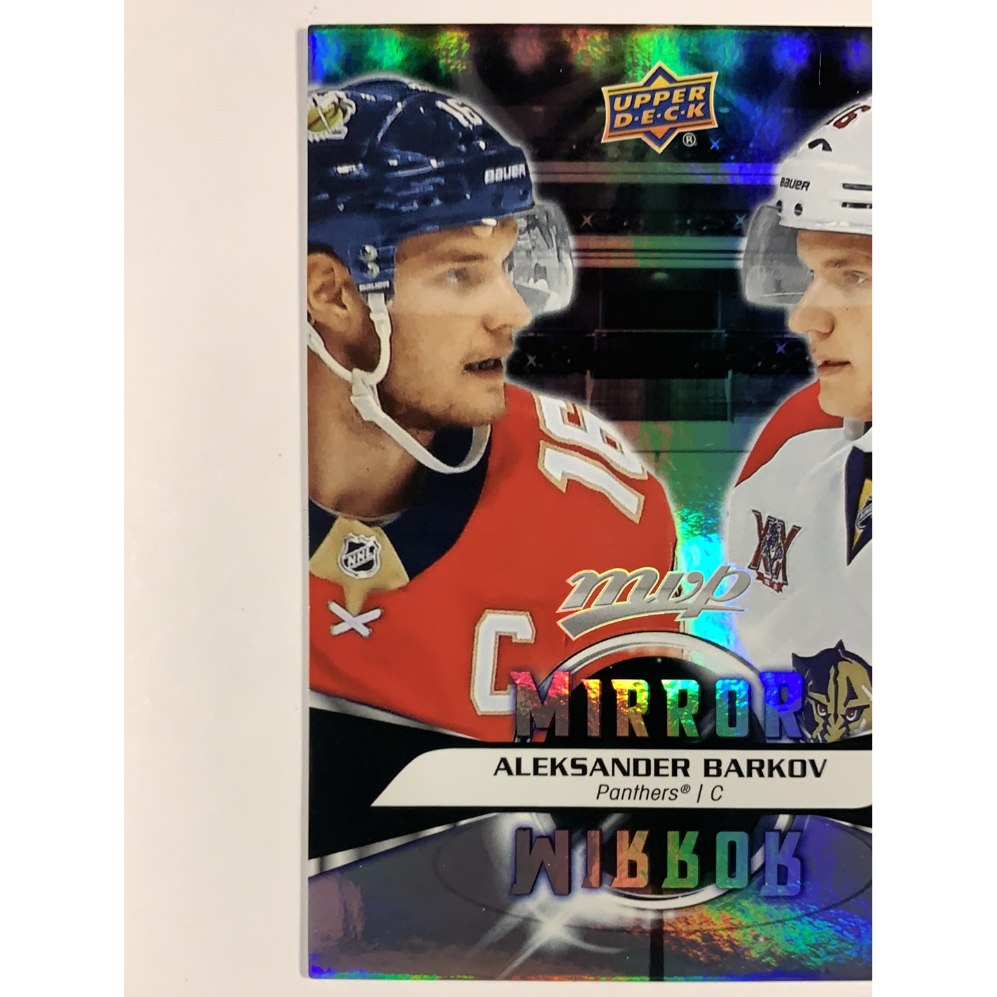  2020-21 MVP Aleksander Barkov Mirror Mirror Rare Picture Variant  Local Legends Cards & Collectibles