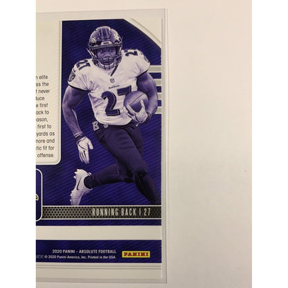  2020 Panini Absolute J.K. Dobbins RC  Local Legends Cards & Collectibles