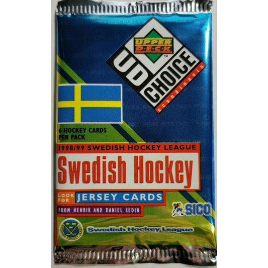  1998-99 Upper Deck Collector’s Choice Swedish Hockey League Pack  Local Legends Cards & Collectibles