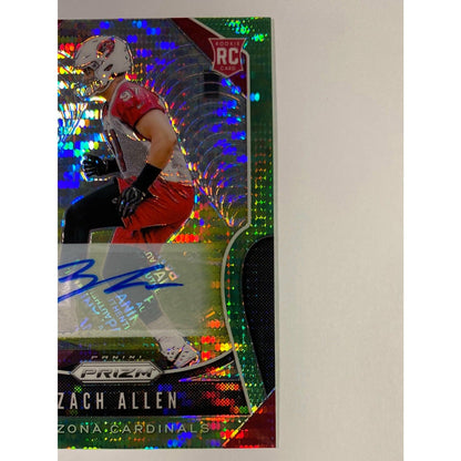  2019 Panini Prizm Zach Allen Green Pulsar Prizm RC  Local Legends Cards & Collectibles