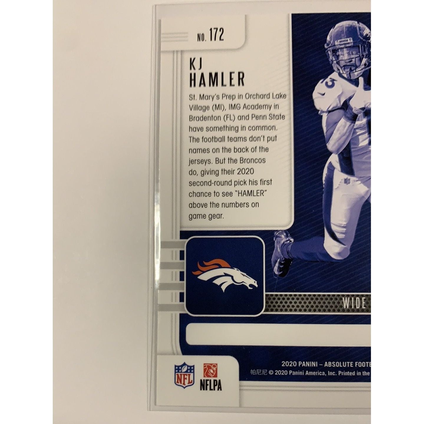  2020 Panini Absolute KJ Hamler RC  Local Legends Cards & Collectibles