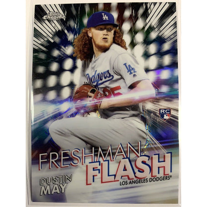  2020 Topps Chrome Dustin May Freshman Flash  Local Legends Cards & Collectibles