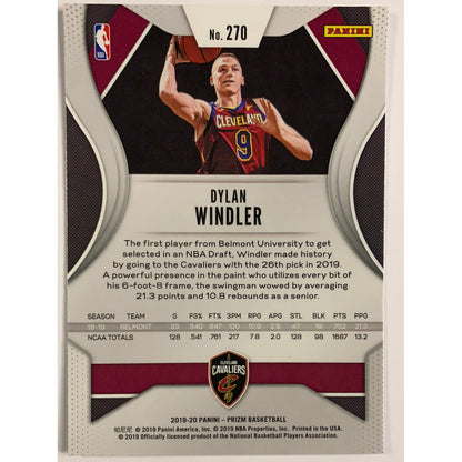 2019-20 Prizm Dylan Windler RC